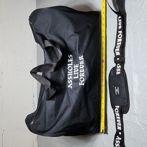 Assholes Live Forever Bag